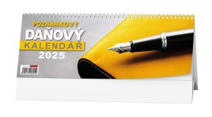 Stolní pracovní kalendář 2025 - Poznámkový daňový kalendář - BSC10-25