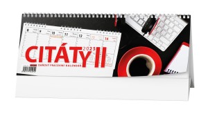 Stolní pracovní kalendář 2025 - CITÁTY II - BSB2-25