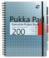 Projektový blok A4 - Pukka Metallic - modrá - 6970-MET/M