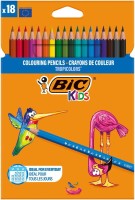 Trojhranné pastelky BiC Tropicolors - 18 barev - 9375173