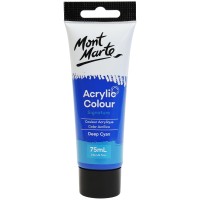Akrylová barva Mont Marte - tm. modrá - 75 ml - MM-MSCH-7518-530
