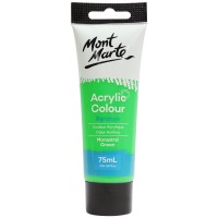 Akrylová barva Mont Marte - zelená - 75 ml - MM-MSCH-7521-612
