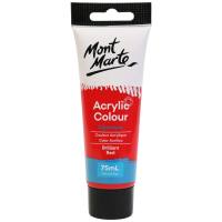 Akrylová barva Mont Marte - brilantní červená - 75 ml - MM-MSCH-7510-311