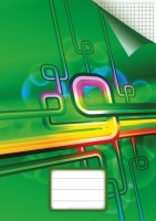 Školní sešit 565 - A5, čtverečkovaný, 60 listů - zelený