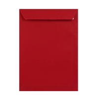 Barevná obálka C4 - tm. červená - LCC4DR