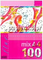 Xero papír A4 - mix fluo - 100 listů