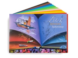 Blok s barevnými papíry A3 - 300 g/m2 - 20 listů


