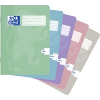 Školní sešit 544 - Oxford Pastel - A5, linkovaný, 40 listů - 3544-00-Pastel