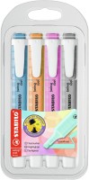 Zvýrazňovač STABILO swing cool Pastel - 4 ks sada 275/4-08-2