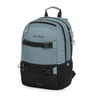 Studentský batoh OXY Sport - Black Grey - 9-22223