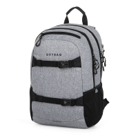 Studentský batoh OXY Sport - Grey Melange - 9-23223