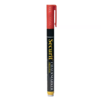 Křídový popisovač Securit - mikro 1-2 mm - červená - SMA100-RD