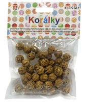 Korálky plastové 12 mm - 50 ks - PK510-58