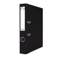 Pákový pořadač s kovovou lištou A4 Basic - 5 cm - černý - U21024121-05