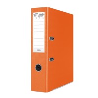 Pákový pořadač s kovovou lištou A4 Basic - 7,5 cm - oranžový - U21024221-07