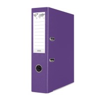 Pákový pořadač s kovovou lištou A4 Basic - 7,5 cm - fialový - U21024221-09
