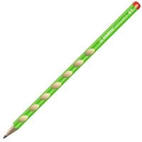 Tenká ergonomická grafitová tužka pro praváky STABILO EASYgraph S zelená - HB