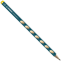 Tenká ergonomická grafitová tužka pro leváky STABILO EASYgraph S petrolejová - HB