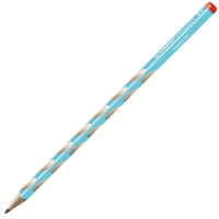 Tenká ergonomická grafitová tužka pro praváky STABILO EASYgraph S modrá - HB