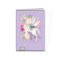 Školní sešit 513 - Magical World - A5, linkovaný, 10 listů - 1594-0386