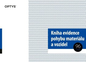 Kniha evidence pohybu materiálu a vozidel - OP 1244