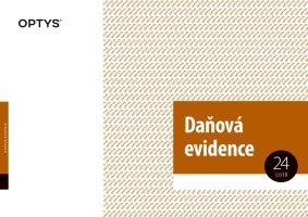 Daňová evidence s klopou A4 - OP 1001