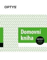 Domovní kniha NCR - OP 1289