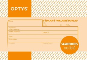 Výdajový pokladní doklad propisovací - OP 1083