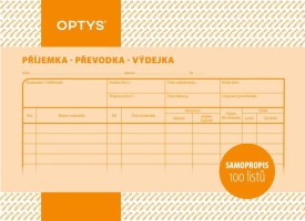 Příjemka převodka výdejka A5 propisovací - OP 1087