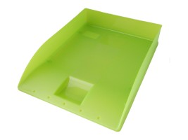 Odkládací zásuvka - transparentní - zelená - 10653723
