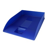 Odkládací zásuvka - transparentní - modrá - 10493716