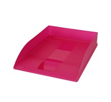 Odkládací zásuvka - transparentní - malinová - 10590750