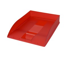 Odkládací zásuvka - transparentní - červená - 10653814