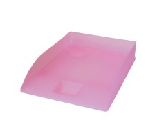 Odkládací zásuvka - transparentní - růžová - 11413267