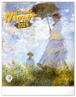 Nástěnný kalendář 2025 - Claude Monet - PGN-33603-L 