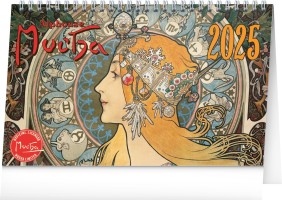 Stolní kalendář 2025 - Alfons Mucha - PGS-33733