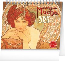 Stolní kalendář 2025 - Alfons Mucha - PGS-33756