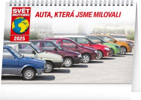 Stolní kalendář 2025 - Svět motorů - PGS-33770