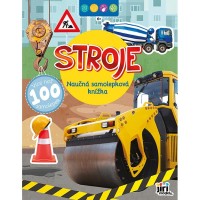 Naučná samolepková knížka 6+ - Stroje - 3282-1