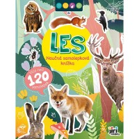 Naučná samolepková knížka 6+ - Les - 3283-8
