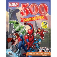 Samolepková knížka 500 samolepek - Marvel - 3869-4