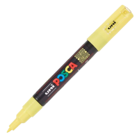Akrylový popisovač Posca PC-1M - 0,7–1 mm - pastelová žlutá (P2) - P285155000