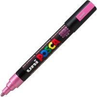 Akrylový popisovač Posca PC-5M - 1,8–2,5 mm - metalická růžová (M13)