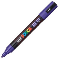 Akrylový popisovač Posca PC-5M - 1,8–2,5 mm - pruská modř (10)