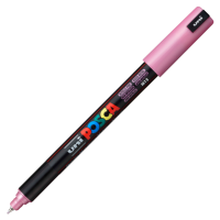 Akrylový popisovač Posca PC-1MR - 0,7 mm - metalická růžová (M13) - P289850000