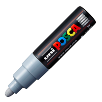 Akrylový popisovač Posca PC-7M - 4,5–5,5 mm - šedá (37) - P300202000 
