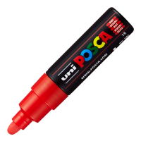 Akrylový popisovač Posca PC-7M - 4,5–5,5 mm - červená (15) - P300178000  