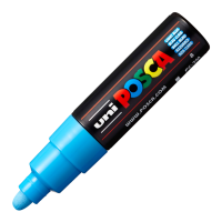 Akrylový popisovač Posca PC-7M - 4,5–5,5 mm - světle modrá (8)