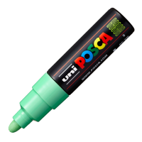Akrylový popisovač Posca PC-7M - 4,5–5,5 mm - světle zelená (5) - P300111000 