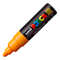 Akrylový popisovač Posca PC-7M - 4,5–5,5 mm - jasně žlutá (3) - P300095000 